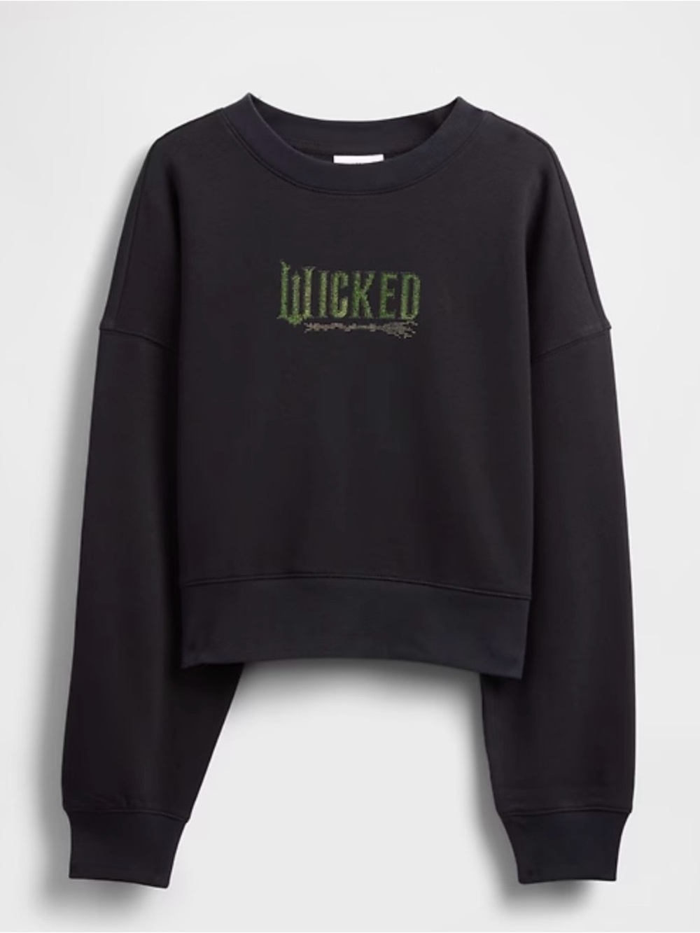 GAP Semi-Cropped Wicked Sweatshirt Size S NWT